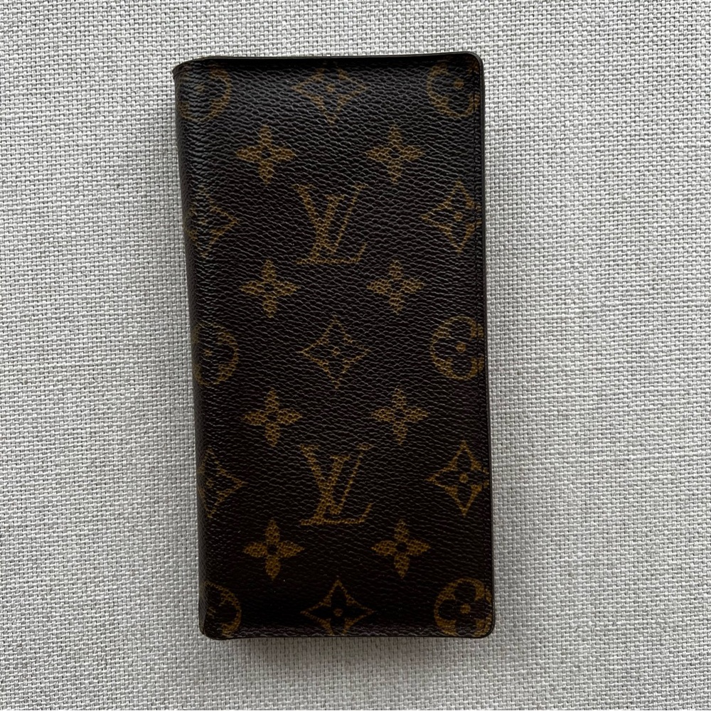 LOUIS VUITTON Vintage Monogram Canvas Fold Wallet